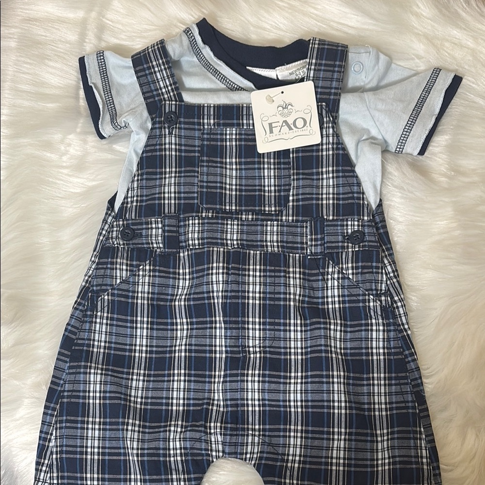 NWT Fao baby boy one piece